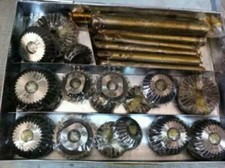 Valve Seat Tool Set 21 Pcs High Carbon Steel Cutter For Vintage Block Heads