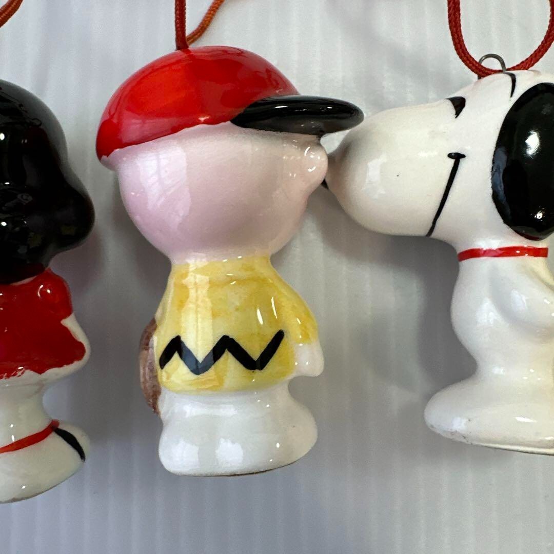 snoopy スヌーピー peanuts ヴィンテージ　オーナメント 4体セット sn-ornament.jpg
