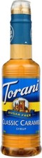 Torani Sugar Free Classic Caramel Syrup - 12.7 oz
