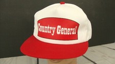 Country General K Products Snapback Cap 90's Store Brand Hat USA VTG