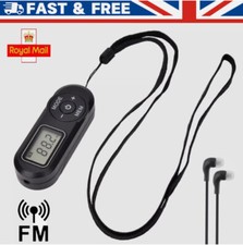 Portable Mini FM Radio Pocket Radio Small Radio Transistor Walking Running