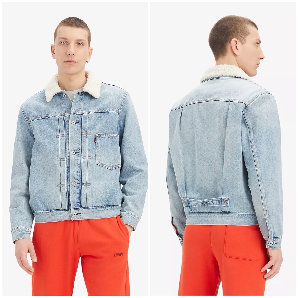 Levi’s TYPE1 SHERPA TRUCKER JACKET M Type 1 Sherpa Jacket - Black | Levi's® US