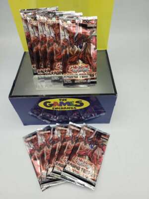 10 X Yu-Gi-Oh Raging Tempest 1st Edition Booster Pack Trading Cards Konami