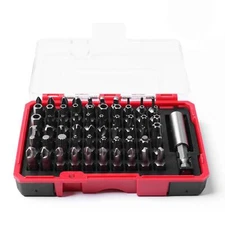 High Qualiy Security Bit Set 61-Piece S2 Steel Temper Proof Bits for home ele...