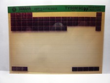 Yamaha TY50 M `80 Parts Catalogue Parts Catalogue on Microfich Fich NOV 1979
