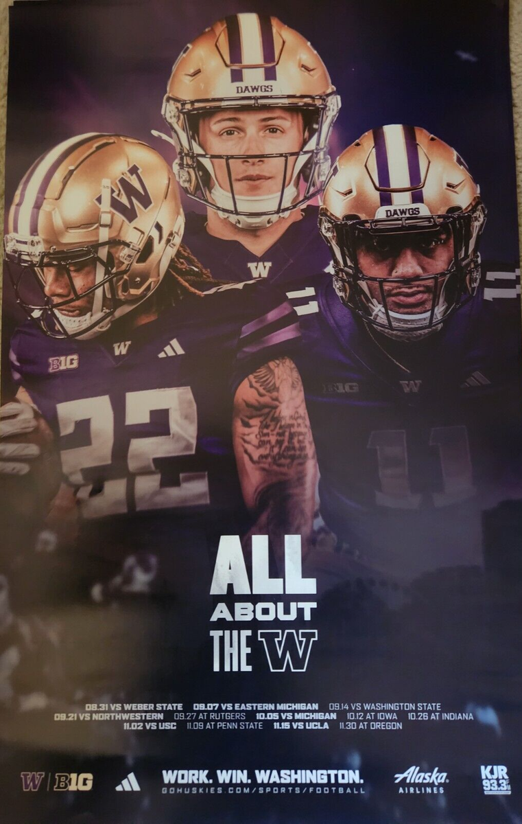 University Of Washington Huskies 2024 Football Season Schedule - Main Image