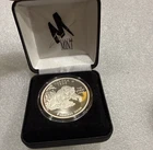 New ListingRare  1 oz .999 Silver Proof Round ~ Alaska Mint Grizzly Bear