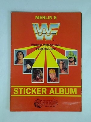 Merlin's WF - World Wrestling Federation - Sticker Album