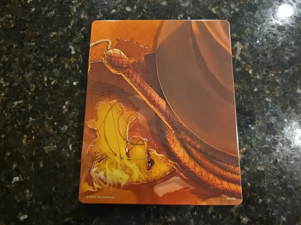 Indiana Jones & The Dial Of Destiny 4K + Blu-Ray Steelbook - Like New - OOP RARE - Image 2 of 3