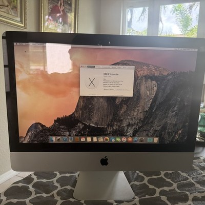 Os X Yosemite IMac 3,06 Ghz Intel Core 2 Duo 8GB 1067 MHz Serial #W89527TKB9U