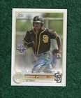 JAMES WOOD - 2022 TOPPS PRO DEBUT AUTOGRAPH INSERT CARD # PD-132 - NATIONALS MLB