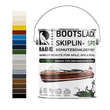 Bootslack High Solid 1K 2K Yachtlack für Holz Metall GFK Boot Versiegelung Farbe