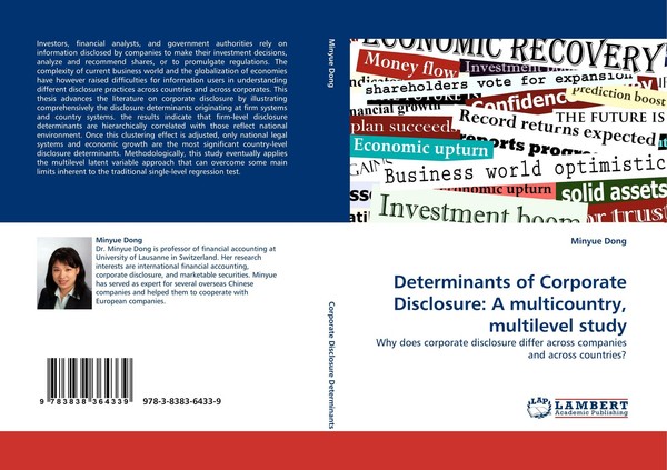 Determinants Of Corporate Disclosure: A Multicountry, Multilevel Study Minyue Do-image