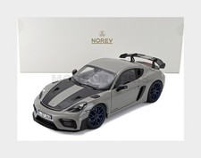 NOREV 187253 Porsche - 718 Cayman GT4 RS Weissach Package 2023 - White Black - 1