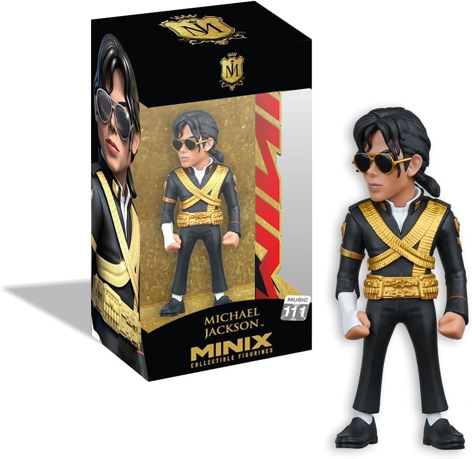 MICHAEL JACKSON Minix FIGUR 12cm 10K 1996 Royal Concert Musikserie 111