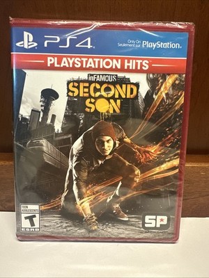 inFamous: Second Son (PlayStation Hits) PS4 Brand New Game (2018 Action) Sealed