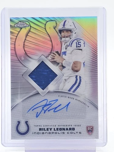 2025 Topps Chrome Riley Leonard Rookie Patch Autographs (RAW)