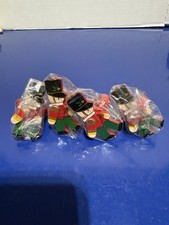 NIB Toy Soldier Napkin Rings Set If 4 