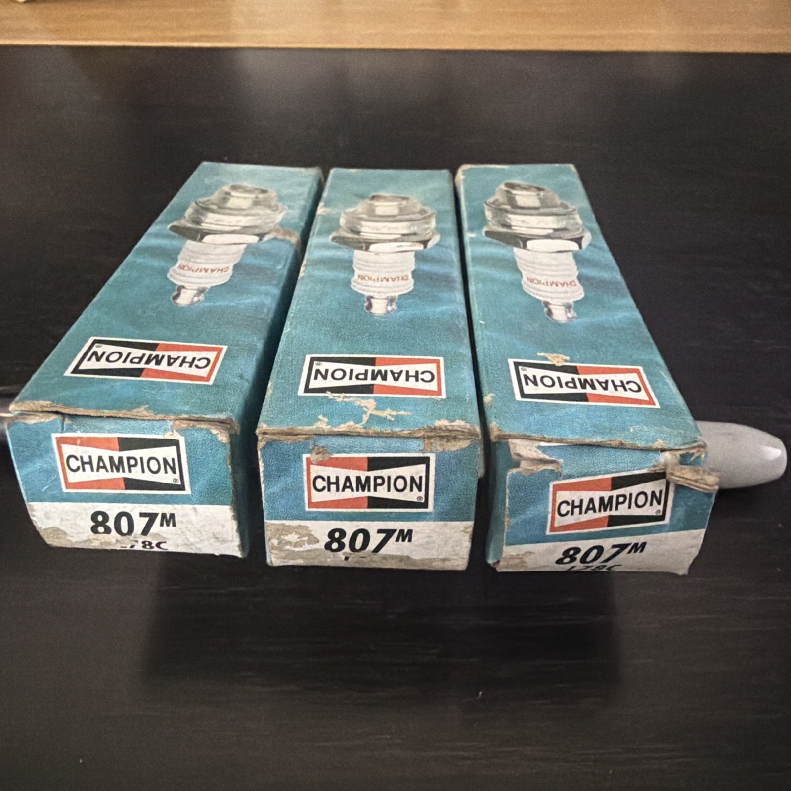 Champion 807M Copper Plus Spark Plugs - L78C SET OF 3