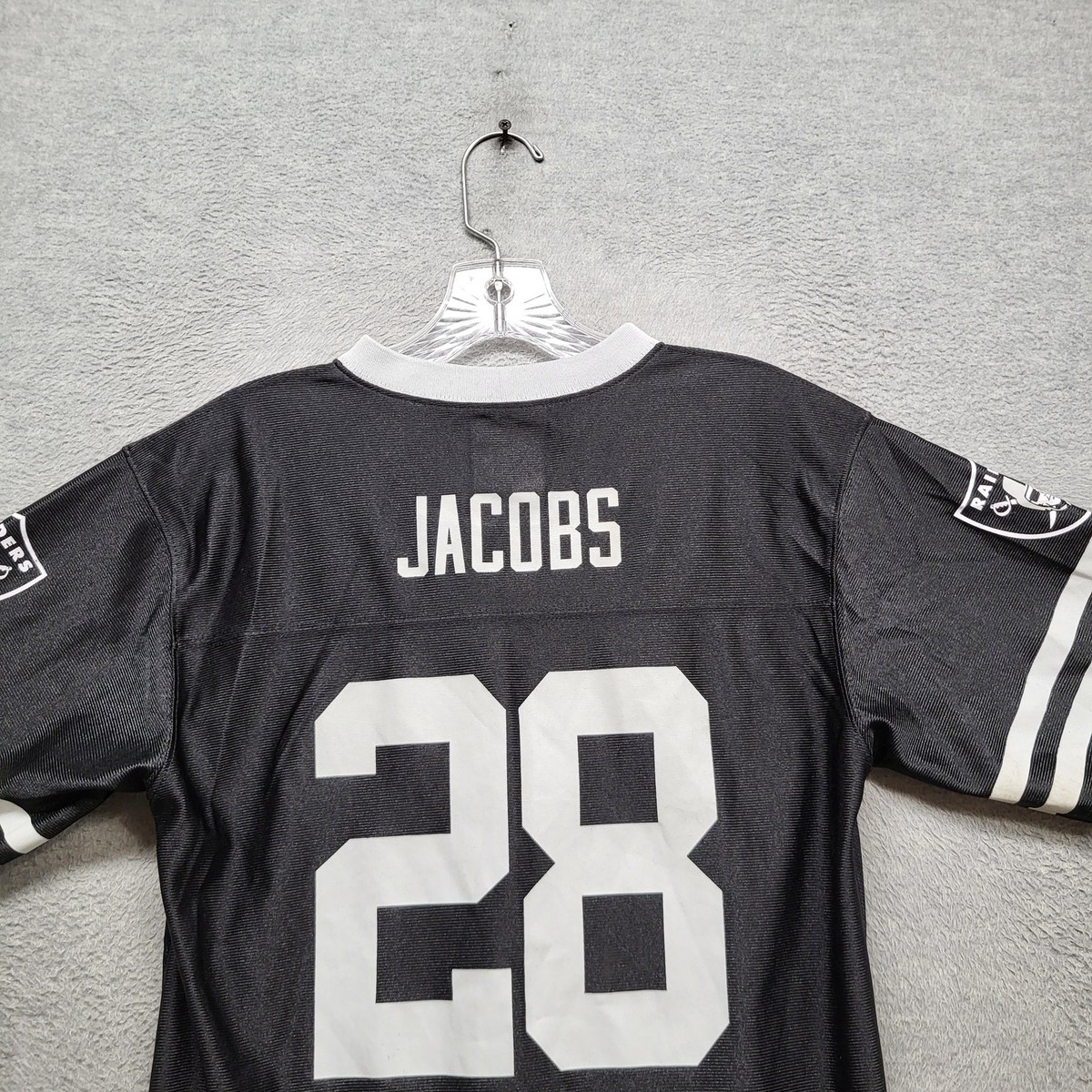 Oakland Raiders Men Jersey XL Black Josh Jacobs 28NFL Team Apparel