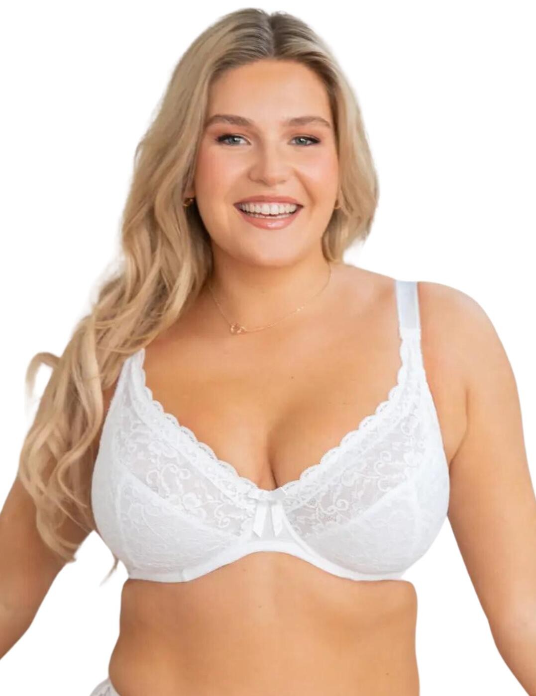 32E Pour Moi Rebel Bra Lacy Underwired Non-Padded Plunge Womens Lingerie 84002