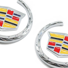 2pcs For Escalade Fender Badge Marker Door Badge Emblem Car Decoration Sport V 2pcs For Escalade Fender Badge Marker Door Badge Emblem Car Decoration Sport V