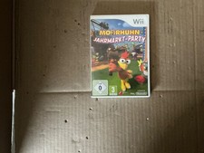 Moorhuhn Jahrmarkt Party Nintendo Wii Video Game Family Fun Untested Used