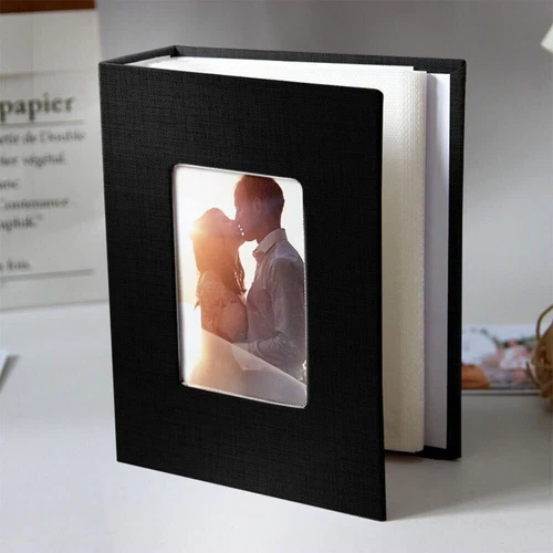 100 Pockets Photo Album 4x6 Photos Linen Cover Slip-in Picture Albums DIY - Picture 14 of 22