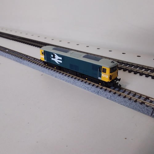 Dapol Spur N BR blaue Lokomotive Baureihe 73 Nr. '7312'. | Condition: Used