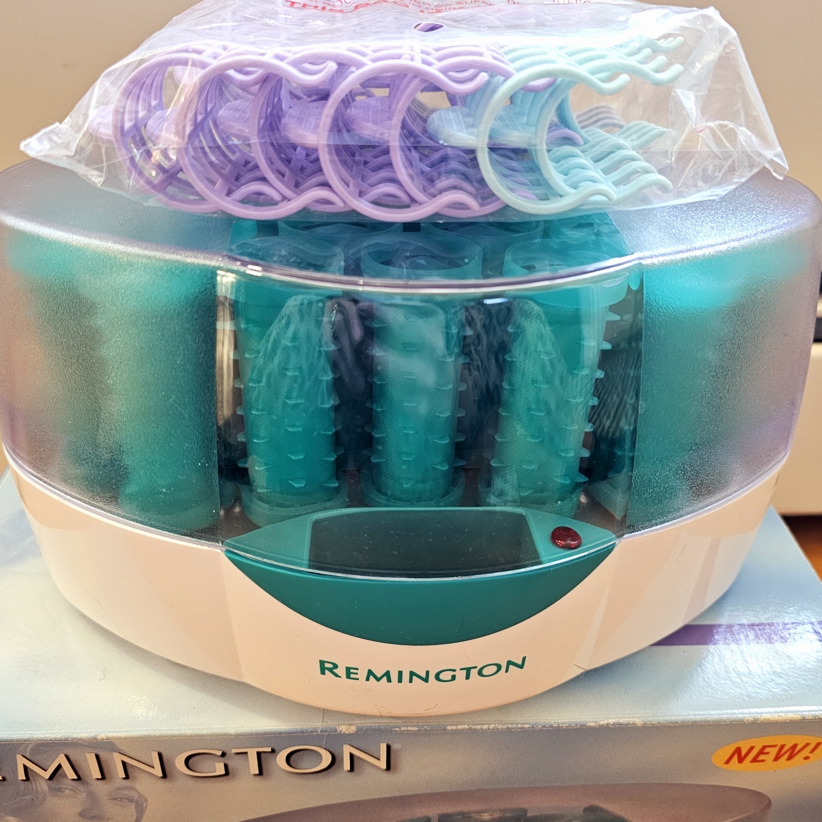 NEW Remington Body Waves Wax Core Long Lasting Curls Hair Hot Rollers H-1080N