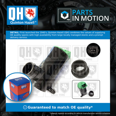 Washer Pump fits PEUGEOT 206 2D 1998 on QH 643458 95656410 96119202 Quality New