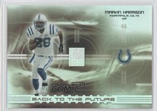 2003 Donruss Elite Back to the Future 81/1000 Marvin Harrison #BF-3 HOF 0l2