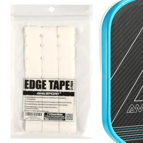 Pickleball Paddle Edge Guard Tape 3 Pack Transparent Edge Protection Tapes