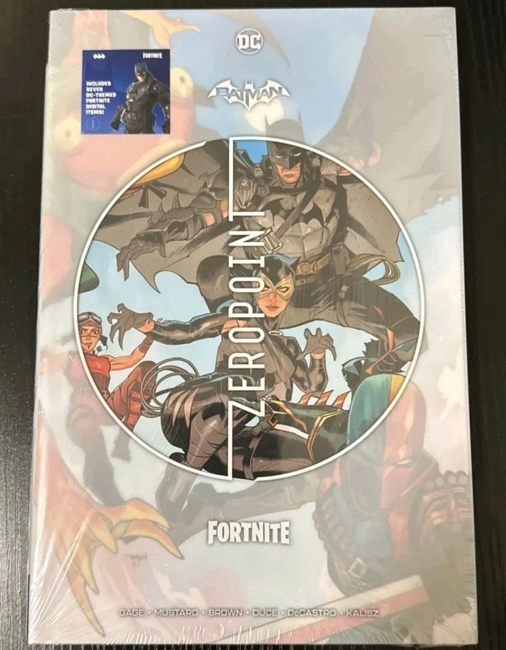 BATMAN /FORTNITE : ZERO POINT HARDCOVER / 2021 / SEALED WITH CODES - Image 1 of 1