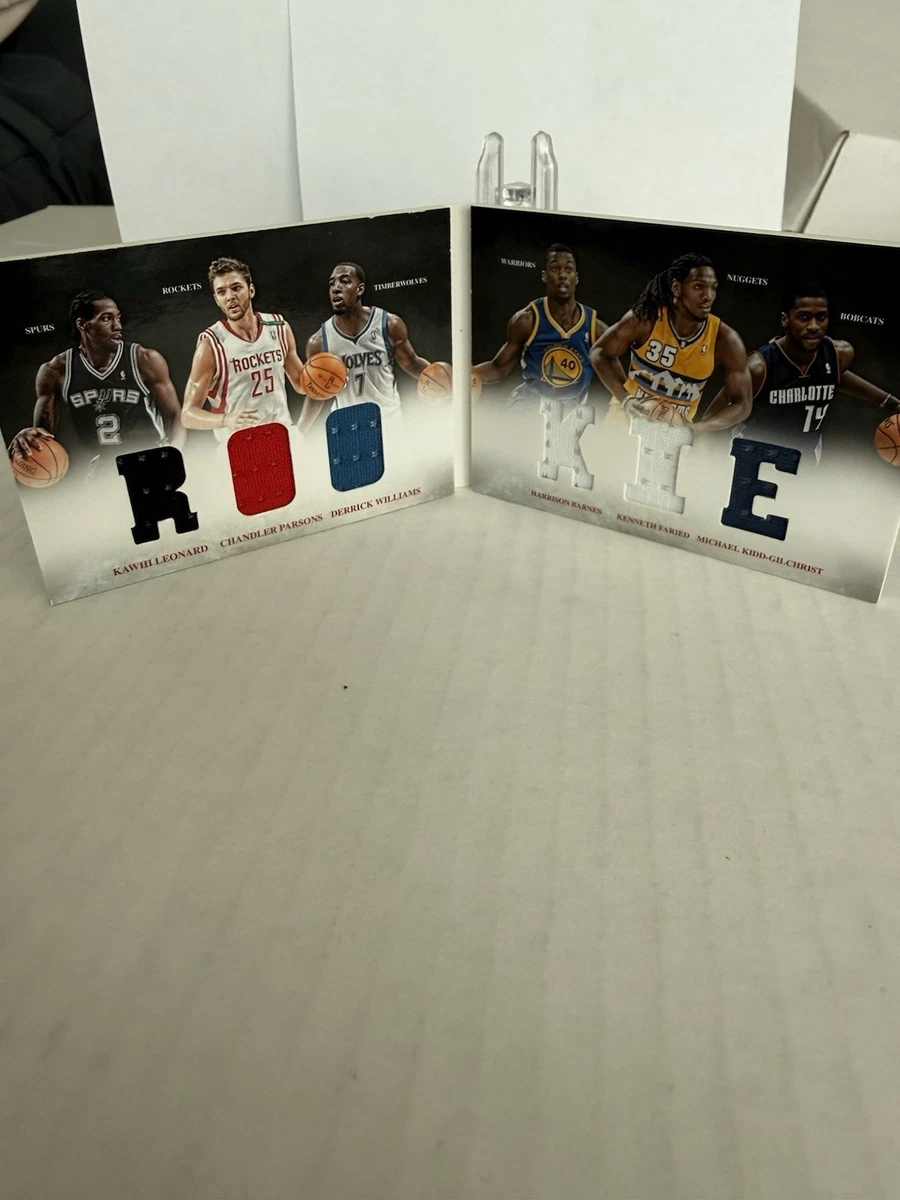 2012-13 Panini Preferred Rookie Silhouettes /249 Kawhi Leonard Barnes Parsons