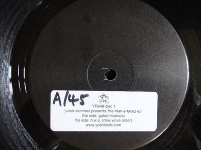 Junior Sanchez - The Man-E-Facez EP (2x12'', EP, Promo, Sti)