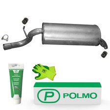 POLMO Auspuff  mit E-Prüfzeichen /6628