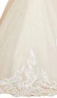 NWT Elegant Tulle Flower Girl Dress With Lace Applique & Button Accents Size 13 — photo 4