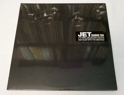 JET, SHINE ON Vinyl Double Lp Album Extra Songs 2006 Sealed Pressing