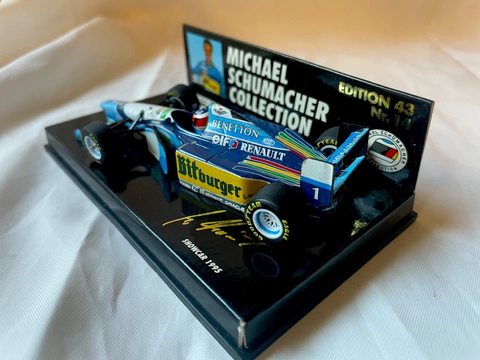 Michael Schumacher Collection Benetton Renault Showcar 1995 1/43 Minichamps - Image 3 of 4