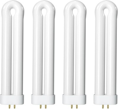 4-Pack Replacement Bulbs for 15W Bug Zapper,15W-BL U Shaped Twin Tube with 4-Pin