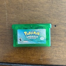Pokemon Emerald Version Nintendo Game Boy Advance GBA Authentic Cartridge Only