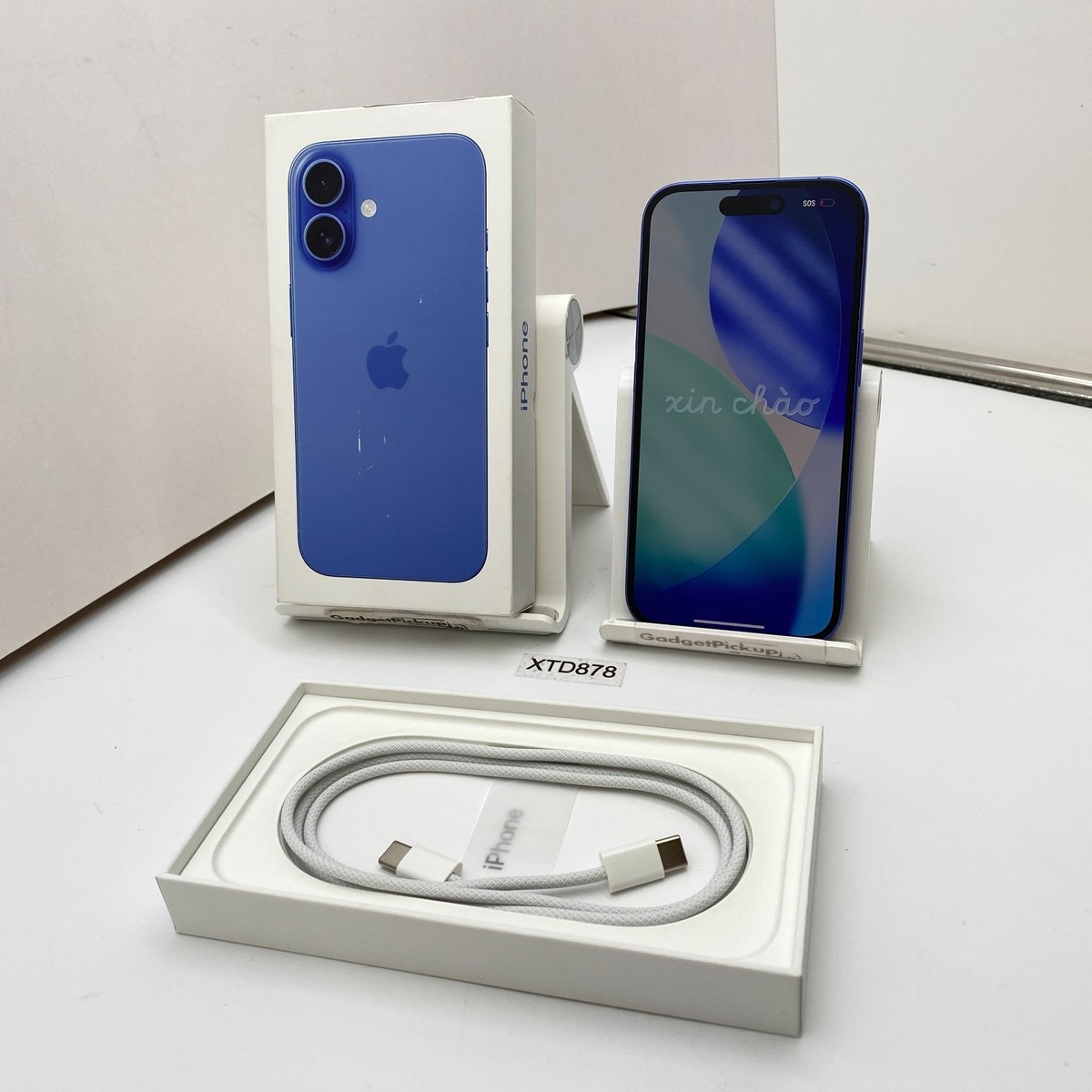 Apple iPhone 16 - 128GB - Ultramarine (Unlocked) - Open Box | eBay
