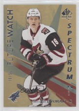 2016 SP Authentic Spectrum Gold 39/50 Future Watch Level 2 Christian Dvorak 0ll