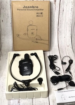 Joanbro Personal Sound Amplifier for Seniors, Voice Enhancement Device Hearing