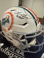 Miami Dolphins Ronnie Brown Speedflex Signed Rattle Certified Full-size Helmet.