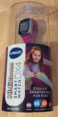 VTech KidiZoom Smartwatch DX4 (Purple) Kids Smartwatch -  New & Sealed