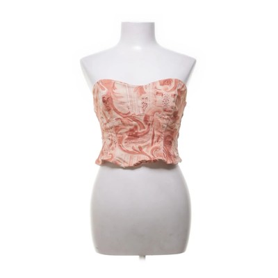 ASOS Luxe, Tube Top, Größe: 36, Orange, Paisley, Damen #xTu
