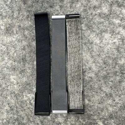 Whoop 4.0 Band Lot of 3 Gray Black Wristbands - HydroKnit SuperKnit