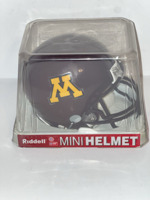 Riddell NCAA Minnesota Gophers (Maroon) VSR4 Non-Speed Mini-Helmet New #2